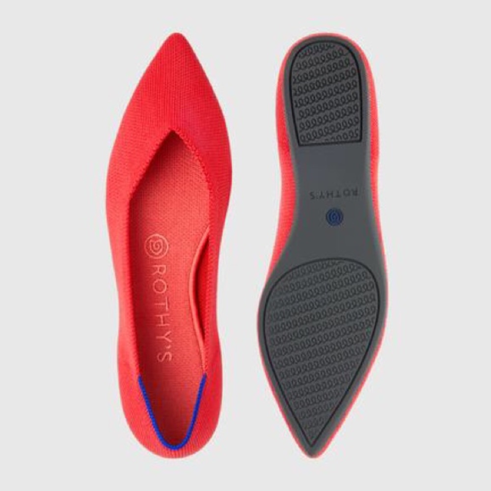 Rothys “The Point” Flats In Flame - image 3